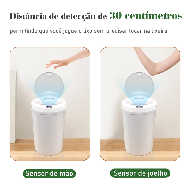 Lixeira com Sensor Inteligente