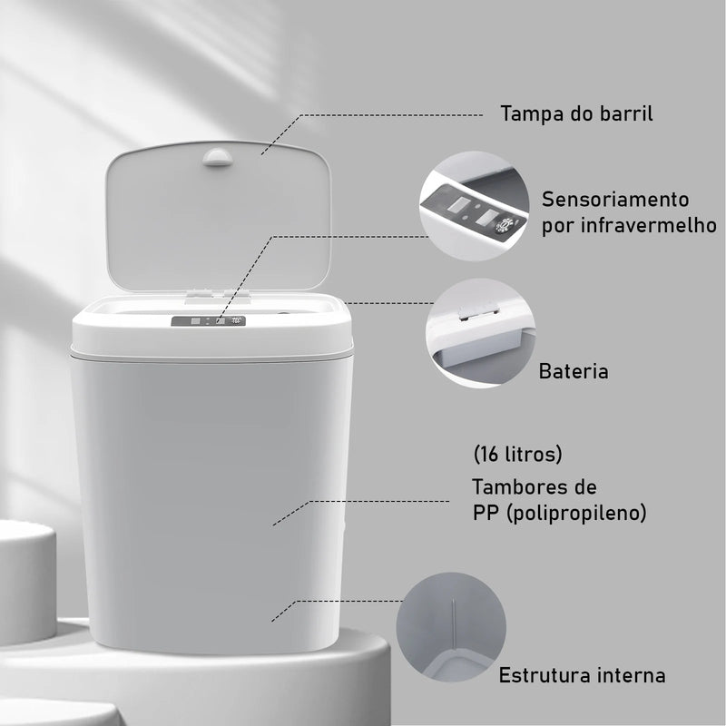 Lixeira com Sensor Inteligente