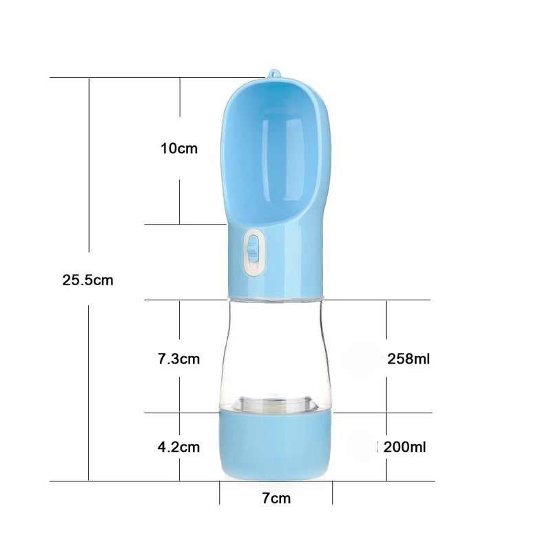 Garrafa de Alimentação e Hidratação Portátil PetWalk™